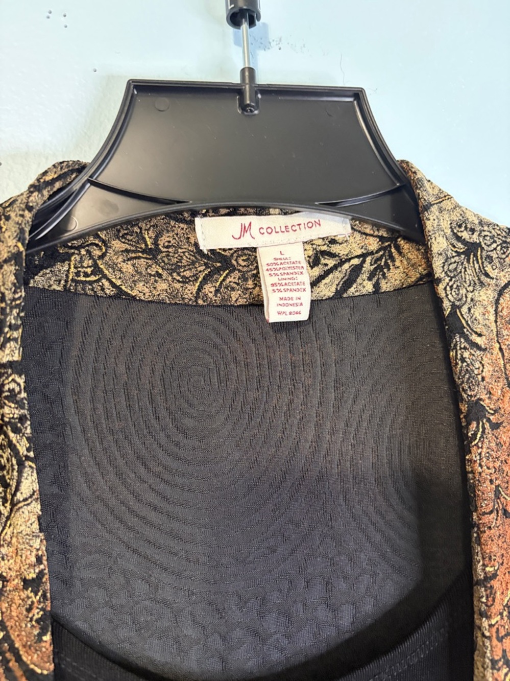 JM Collection Multicolor Paisley Jacket - Picture 2 of 11